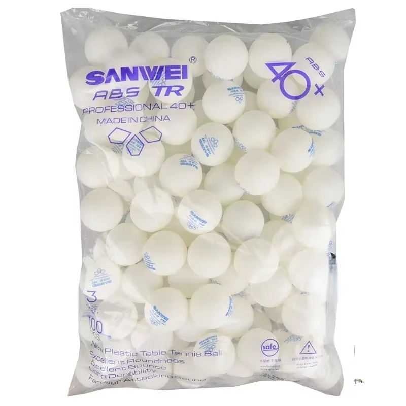 50 100 pcs Sanwei New Material - Table Tennis Game Pc ulasan dan harga