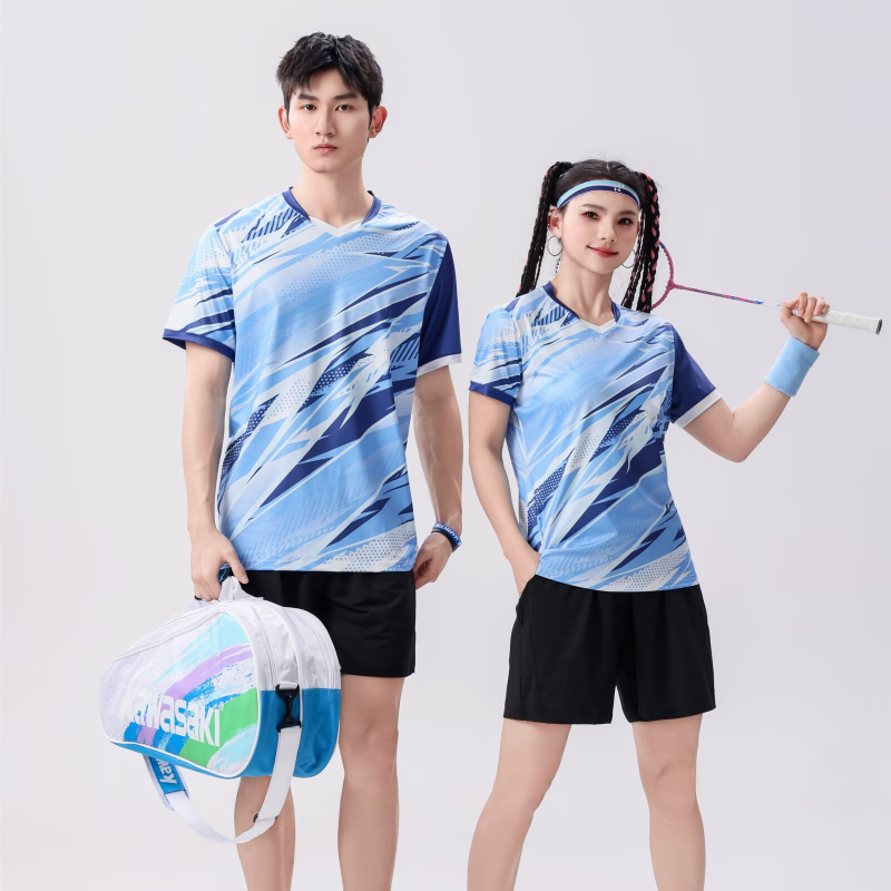 Customizable Table Tennis Spor - Table Tennis Jersey ulasan dan harga