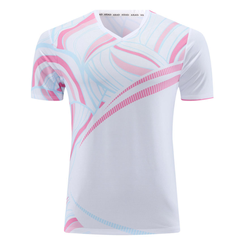 Light Blue Table Tennis Jersey - Table Tennis Jersey ulasan dan harga