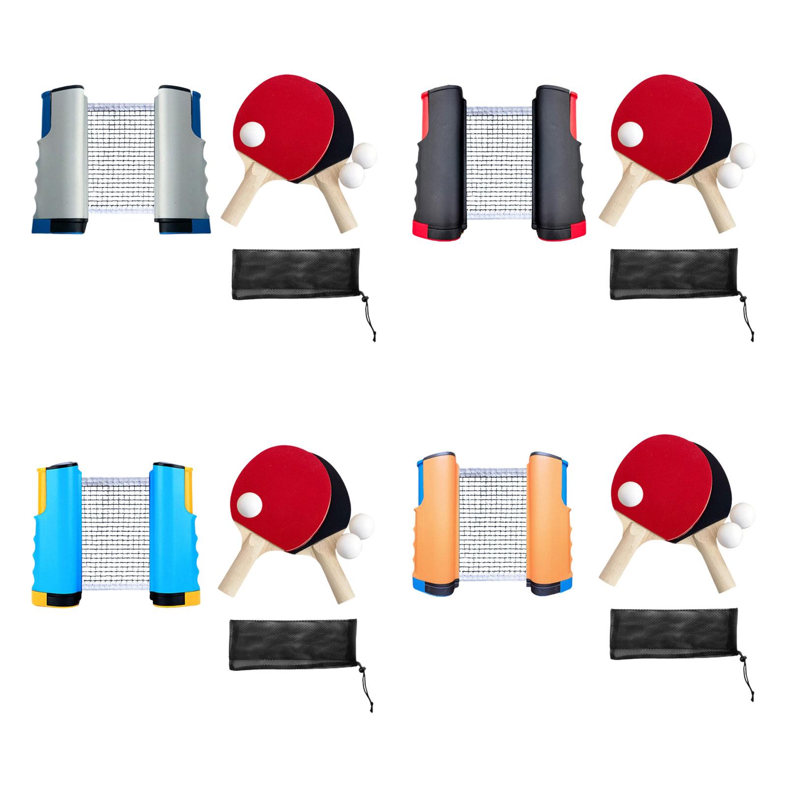 Ping Pong Paddles Set Retracta - Table Tennis Net Set ulasan dan harga