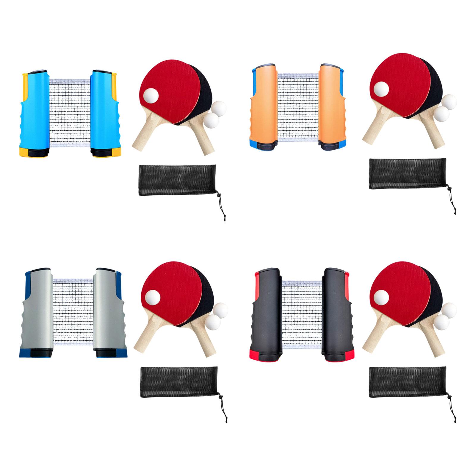 Ping Pong Paddles Set Retracta - Table Tennis Net Set ulasan dan harga