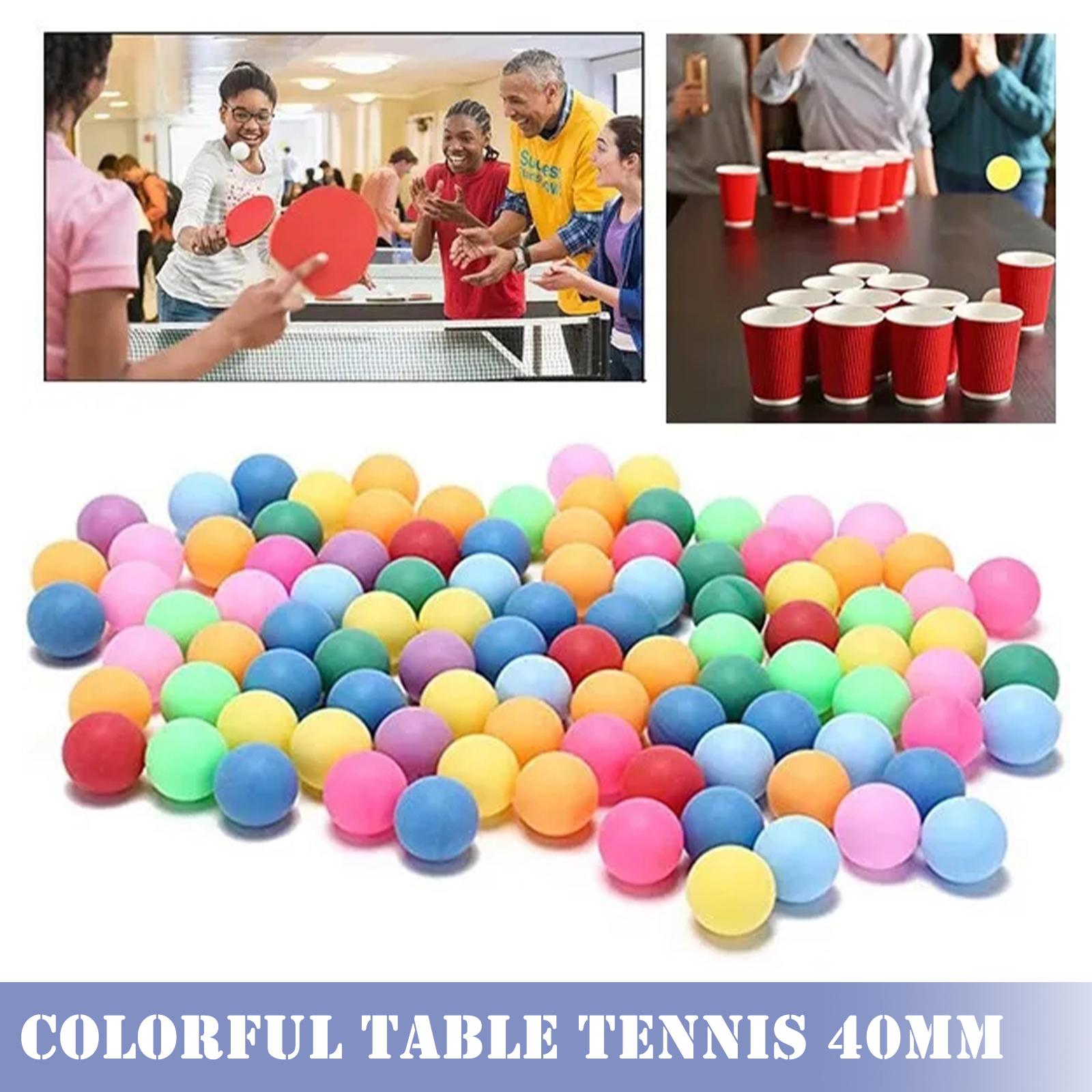 Table Tennis Balls Random Colo - Table Tennis How To Play ulasan dan harga