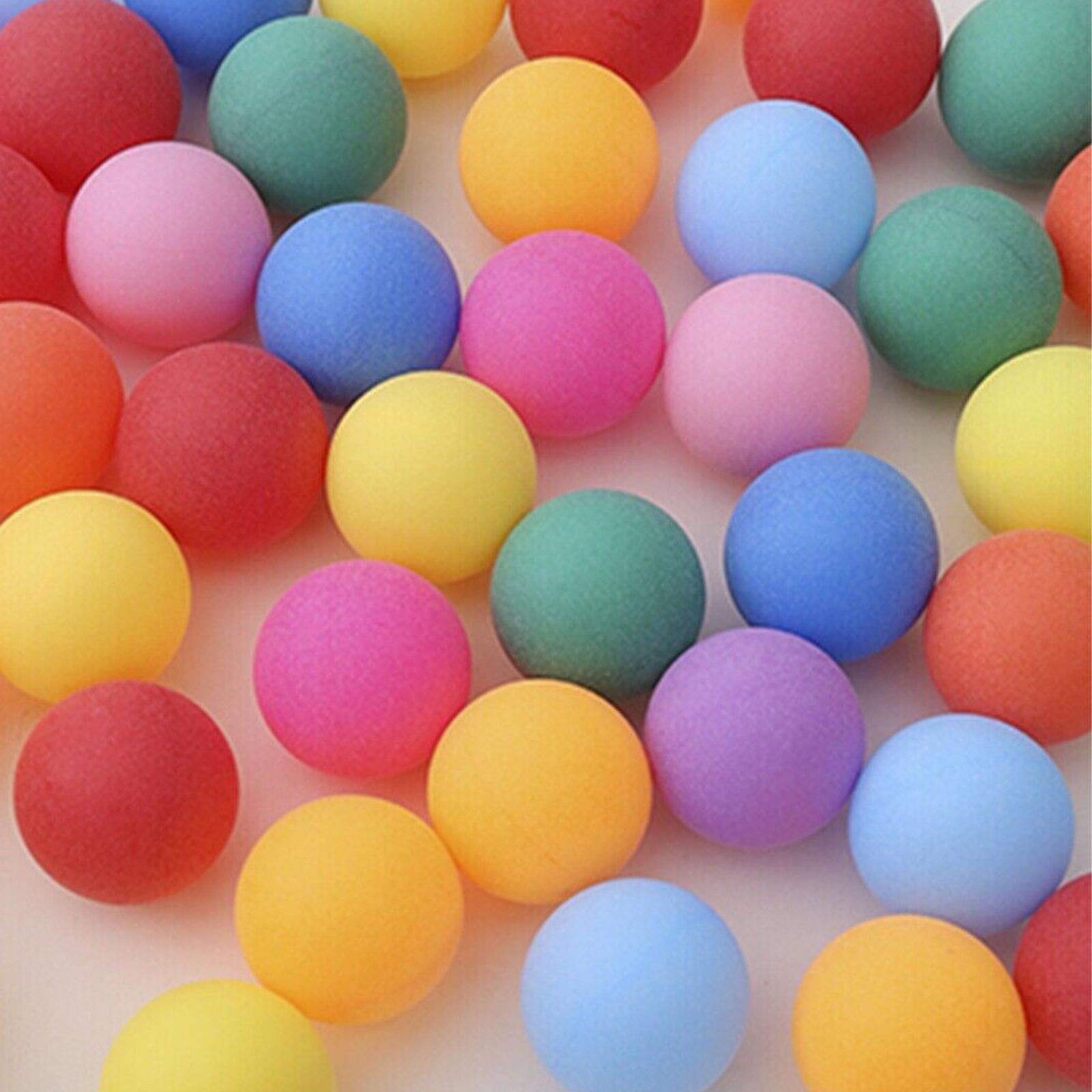 Table Tennis Balls Random Colo - Table Tennis How To Play ulasan dan harga