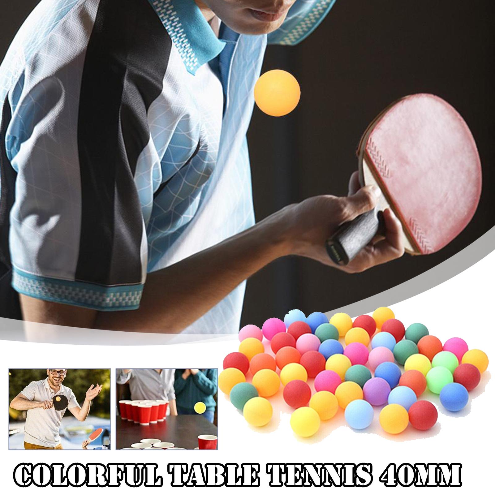 Table Tennis Balls Random Colo - Table Tennis How To Play ulasan dan harga