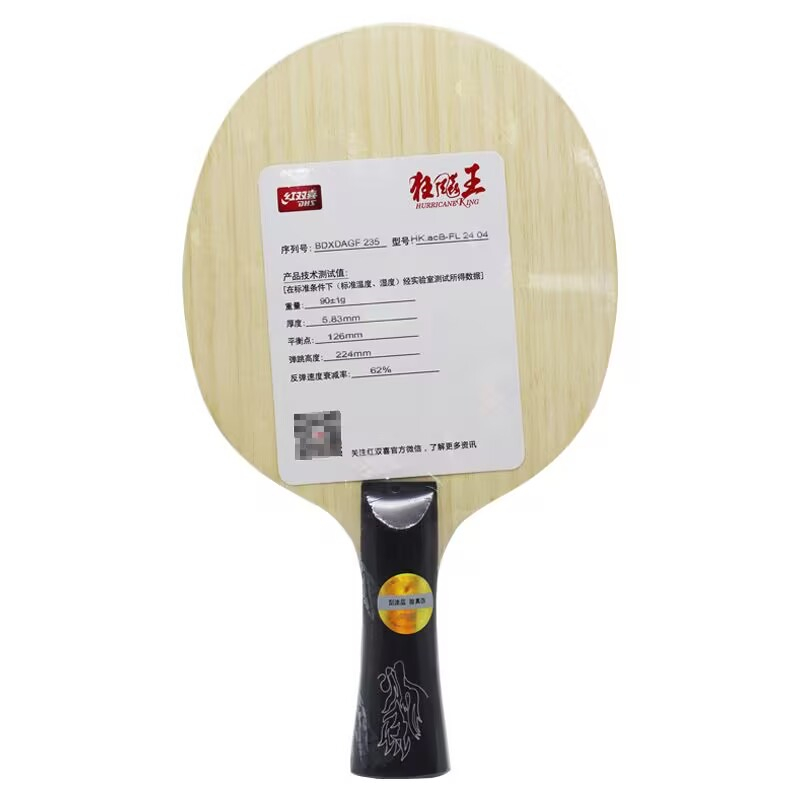 Original DHS Hurricane King AC - Table Tennis Review ulasan dan harga