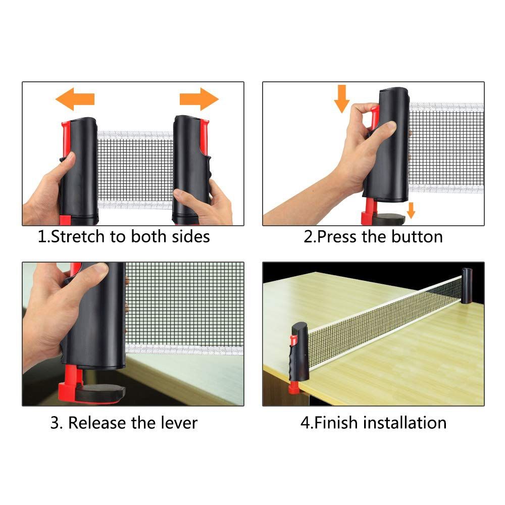 Retractable Net Ping Pong Net  - Table Tennis Drawing ulasan dan harga