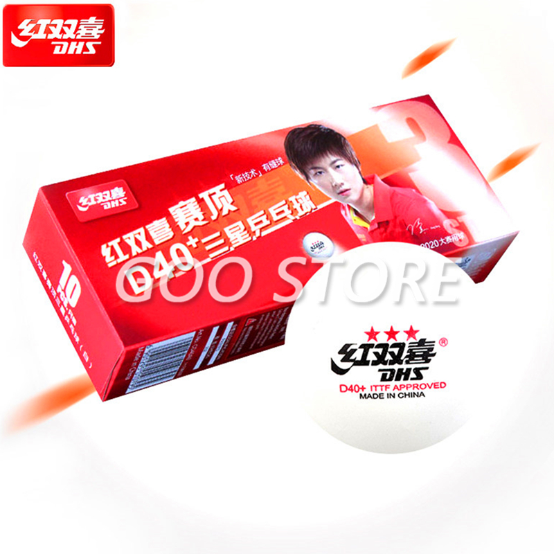 DHS 3-star D40+ Table tennis b - Table Tennis How To Play ulasan dan harga