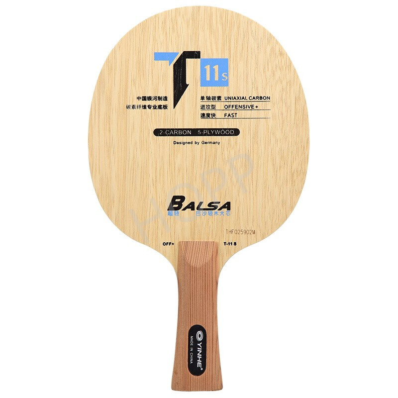 YINHE T-11 T11S (Balsa Light W - Table Tennis Review ulasan dan harga