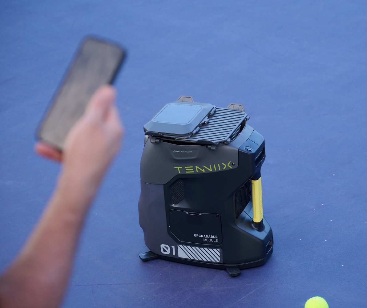 Tenniix Tennis Ball Machine AI - Robot Ball Machine ulasan dan harga