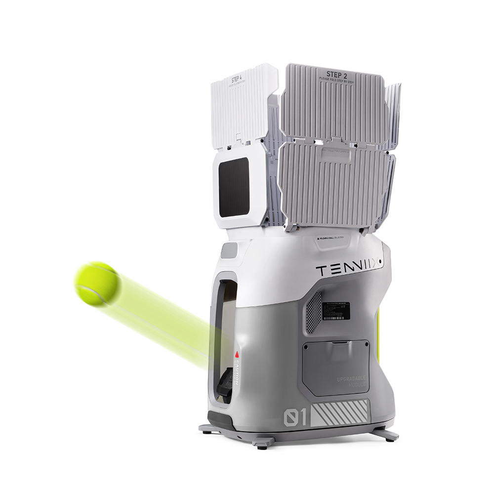 Portable Tenniix Tennis Ball M - Robot Ball Machine ulasan dan harga