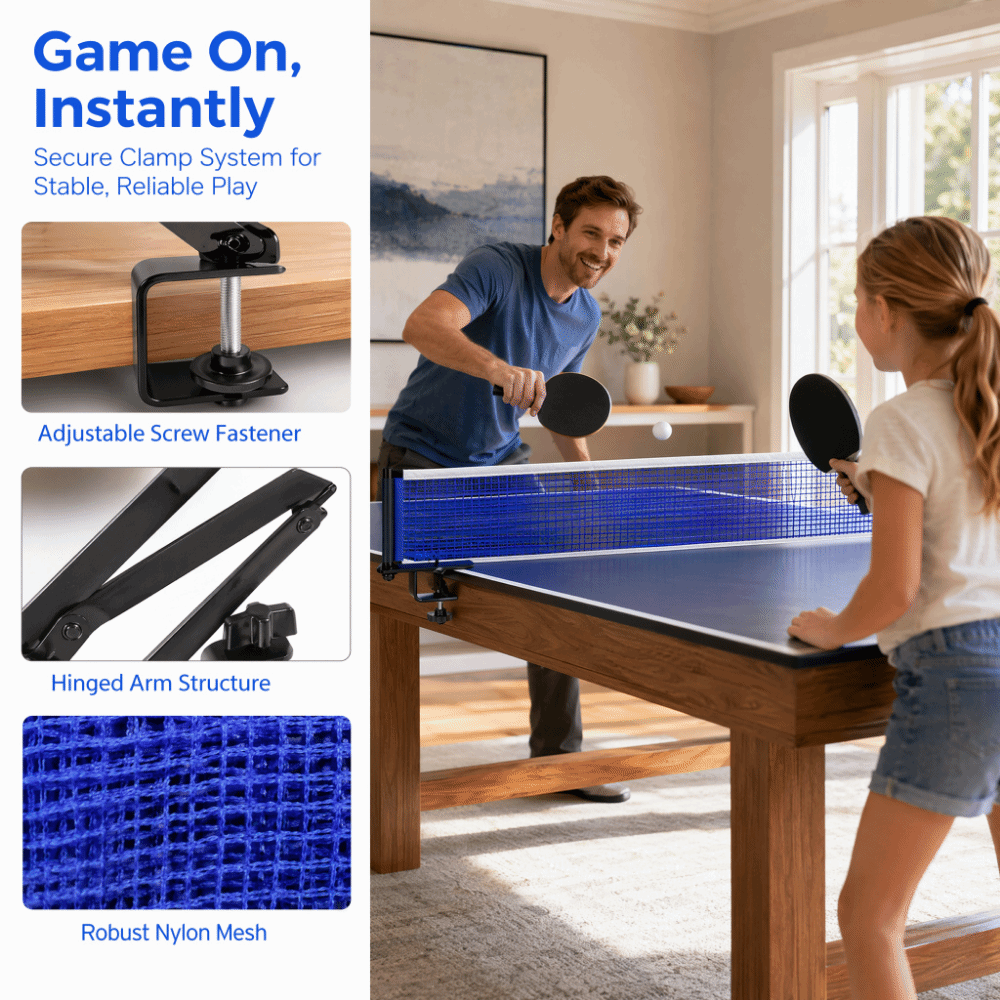Nylon Table Tennis Net Metal A - Table Tennis Net Set ulasan dan harga