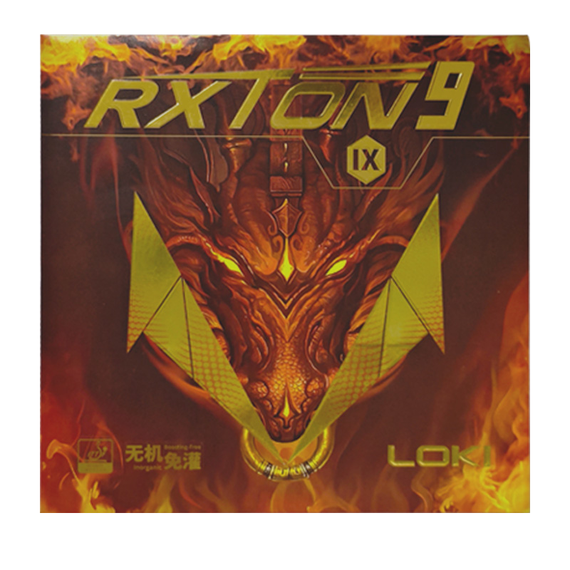 LOKI RXTON 9 Table Tennis Rubb - Table Tennis Game ulasan dan harga