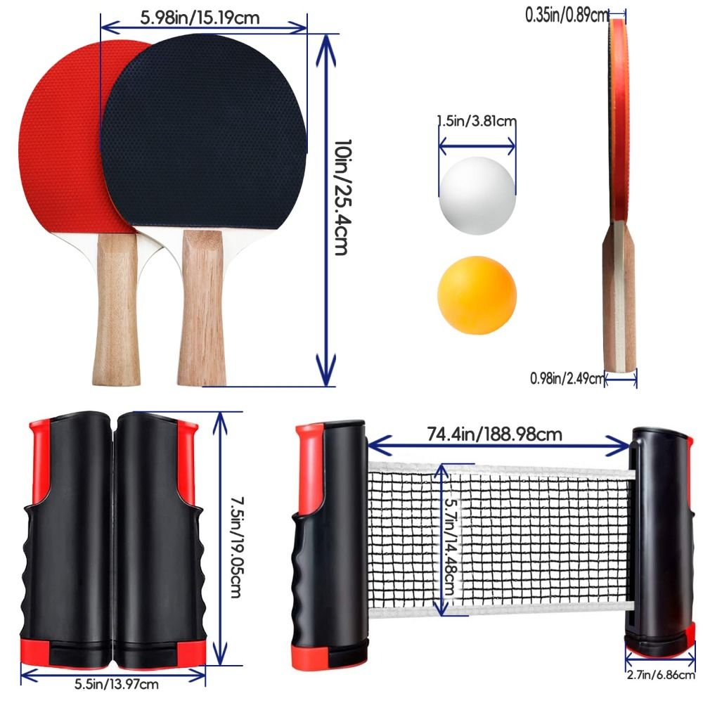 Retractable Net Ping Pong Net  - Table Tennis Net Set ulasan dan harga