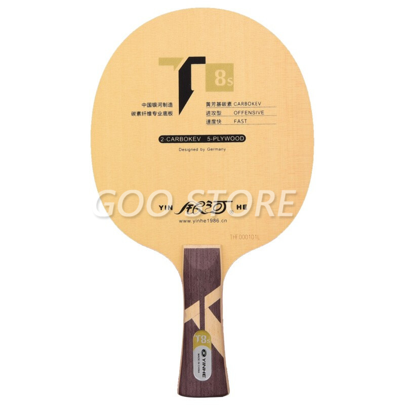 Genuine yinhe Galaxy T-8S T8S  - Table Tennis Review ulasan dan harga