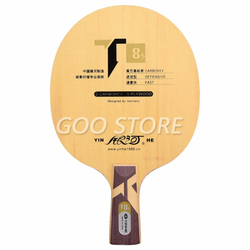 Genuine yinhe Galaxy T-8S T8S  - Table Tennis Review ulasan dan harga