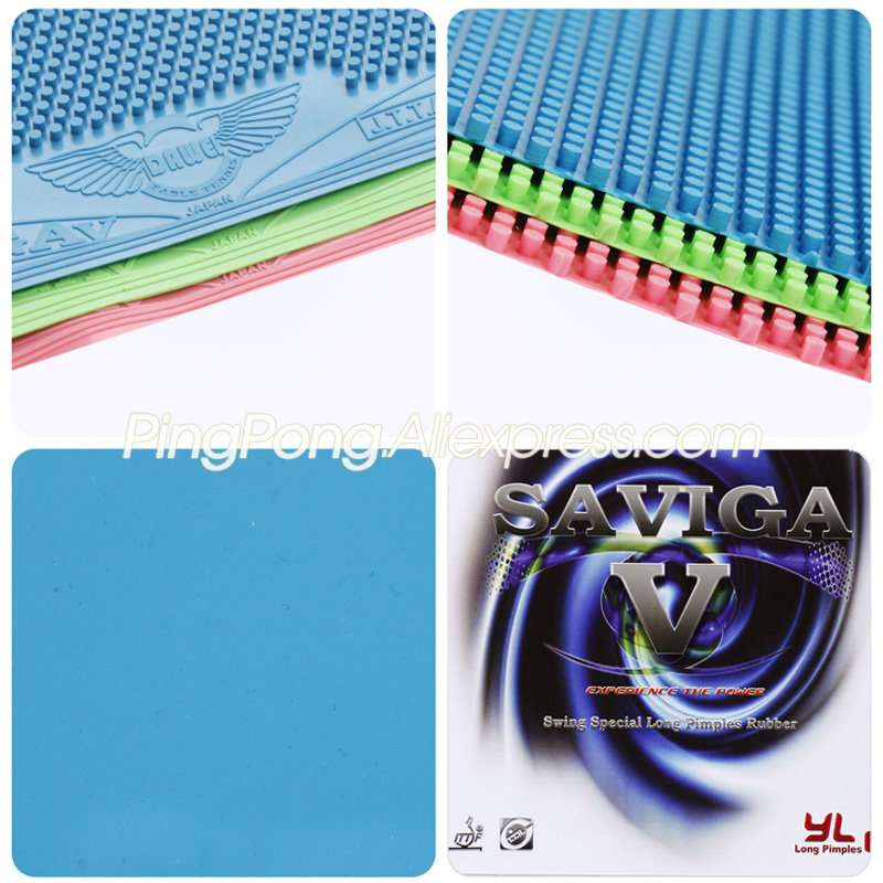 Colorful DAWEI SAVIGA V Pips-l - Table Tennis Review ulasan dan harga