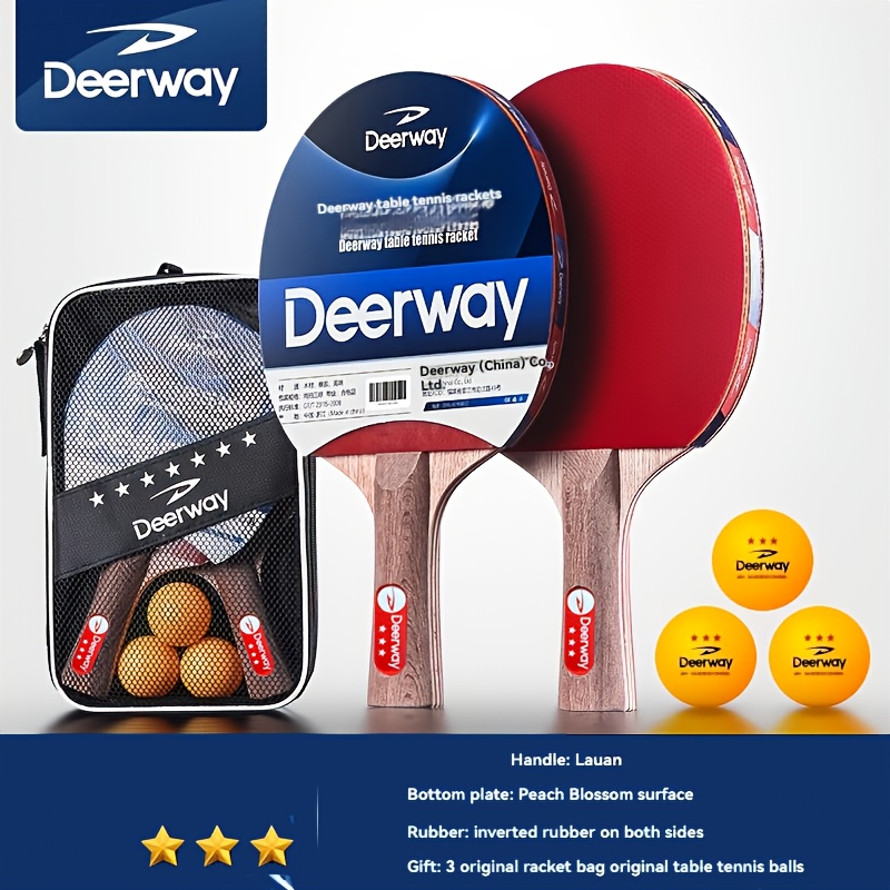 Deerway Table Tennis Racket Se - Table Tennis Net Set ulasan dan harga