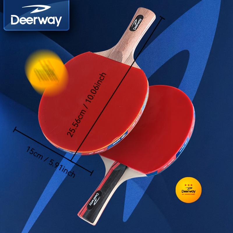 Deerway Table Tennis Racket Se - Table Tennis Net Set ulasan dan harga