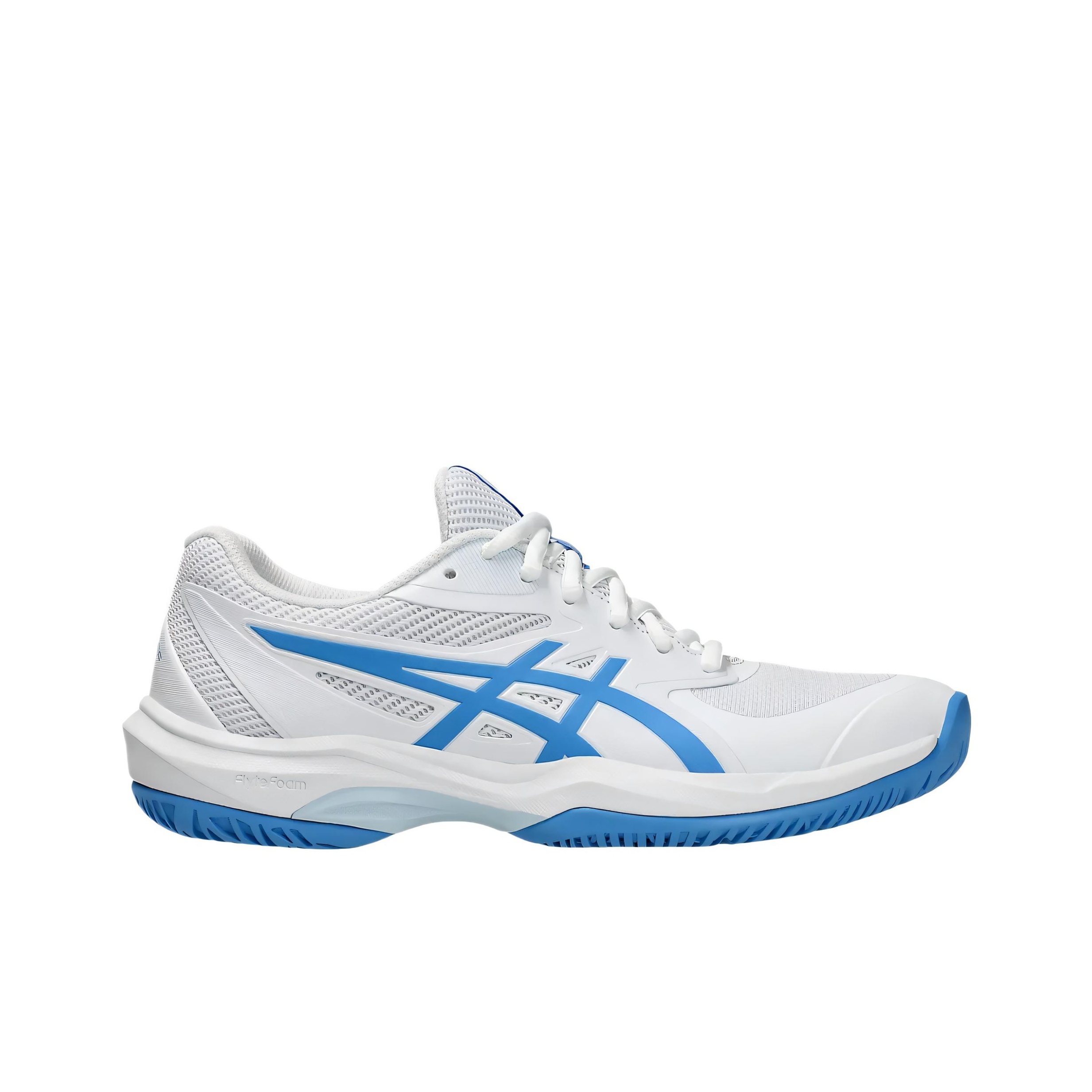 ASICS Game Ff White Blue Coast - Table Tennis Shoes Asics ulasan dan harga