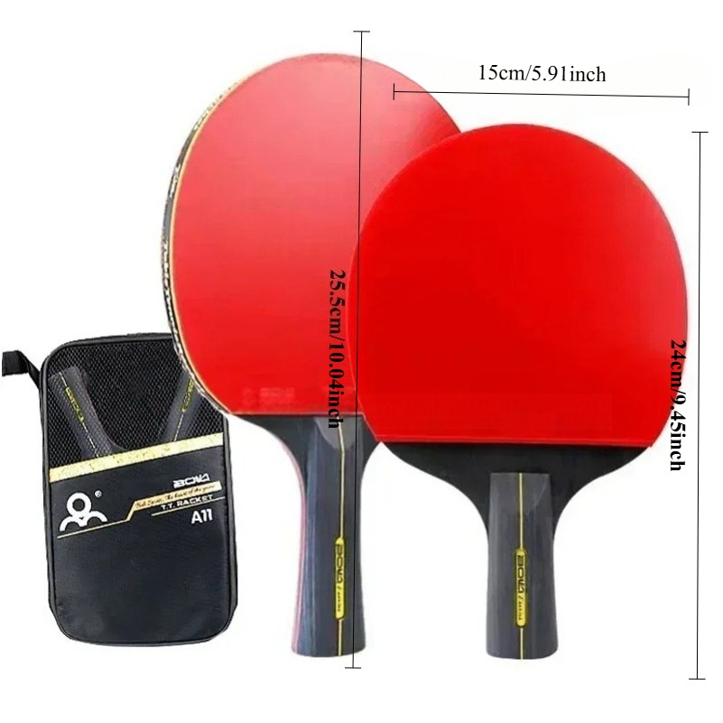 6 Star Table Tennis Racket 2PC - Table Tennis History ulasan dan harga
