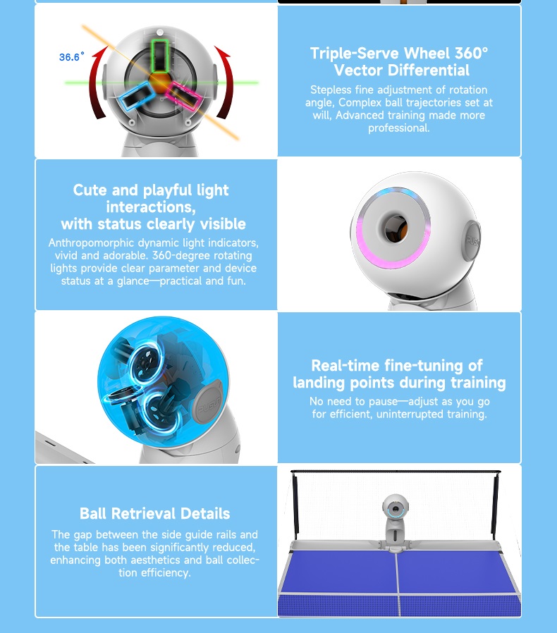 Upgraded Version Electric Inte - Robot Ball Machine ulasan dan harga