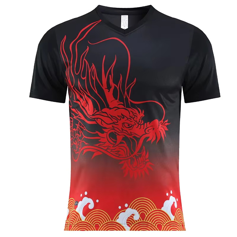 Team Table Tennis T Shirt Men  - Table Tennis Jersey ulasan dan harga