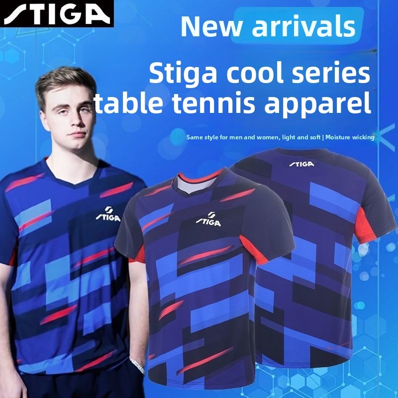 Stika table tennis jersey men' - Table Tennis Jersey ulasan dan harga