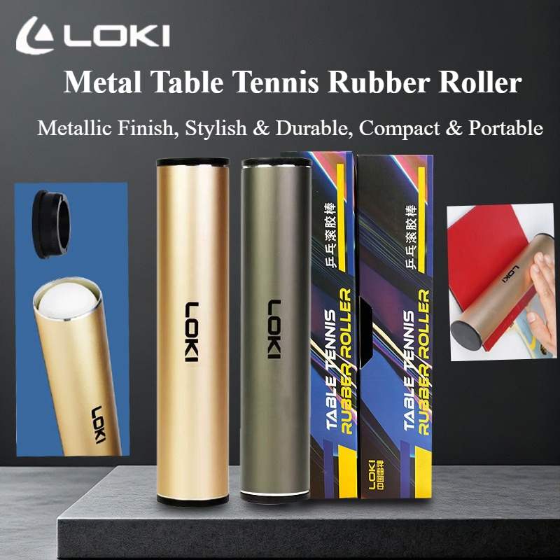 LOKI Metal Table Tennis Rubber - Table Tennis How To Play ulasan dan harga