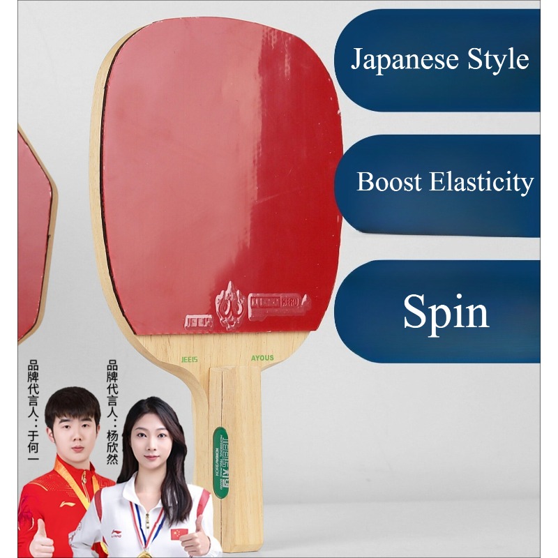 JEELS Japanese 1-Ply Ayous Woo - Table Tennis Training ulasan dan harga