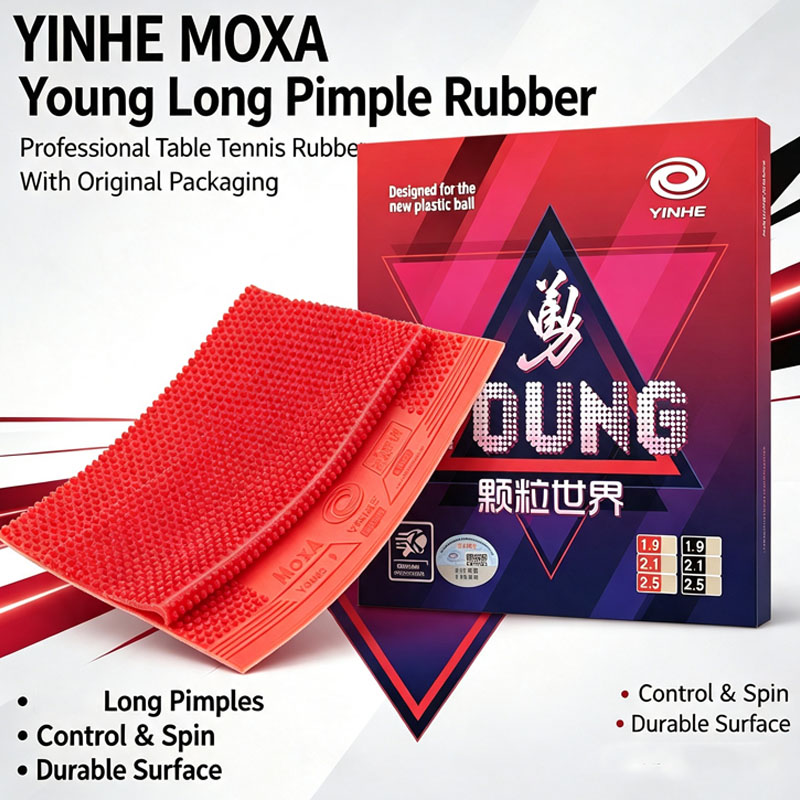 Original YINHE YOUNG Long Pips - Table Tennis How To Play ulasan dan harga