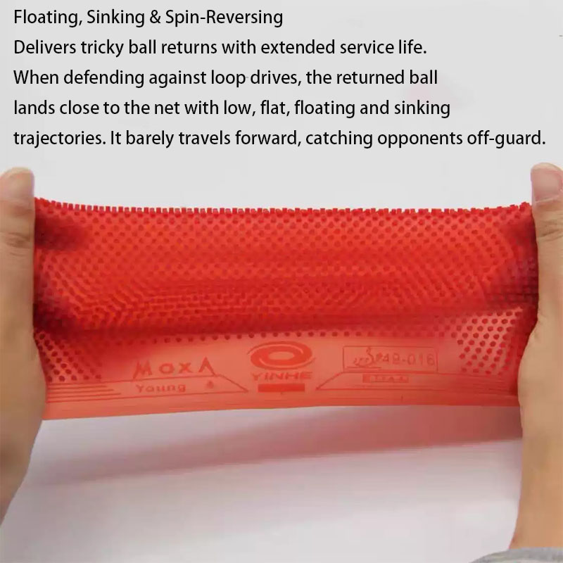 Original YINHE YOUNG Long Pips - Table Tennis How To Play ulasan dan harga