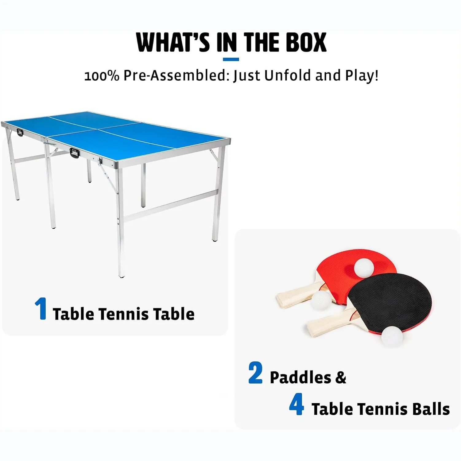 Mid-Size Table Tennis Game Set - Table Tennis Net Set ulasan dan harga